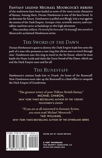 Sword and Runestaff achterzijde