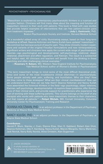 Clinical Problem of Masochism achterzijde