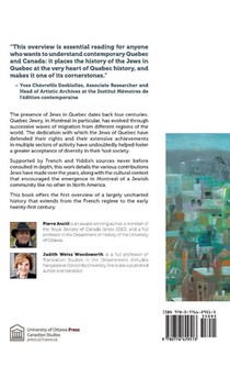History of the Jews in Quebec achterzijde