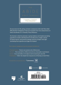 NET Abide Bible Journal - 1-2 Timothy, Titus, Philemon, Paperback, Comfort Print achterzijde