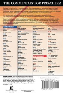 The Preacher's Commentary - Vol. 16: Ecclesiastes / Song of Solomon achterzijde