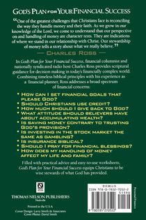 God's Plan For Your Financial Success achterzijde
