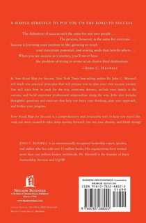 The Your Road Map for Success achterzijde