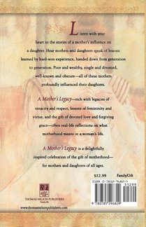 A Mother's Legacy achterzijde