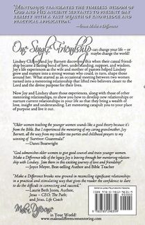 Make A Difference achterzijde