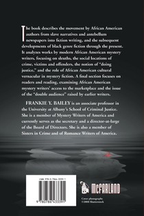 African American Mystery Writers achterzijde