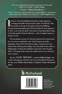 Robert E. Howard achterzijde