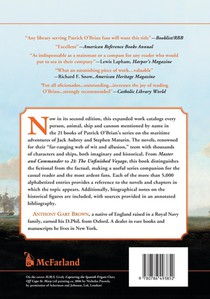 The Patrick O'Brian Muster Book achterzijde