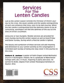 Services for the Lenten Candles achterzijde