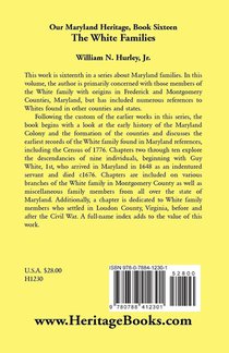 Our Maryland Heritage, Book 16 achterzijde