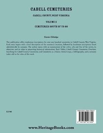 Cabell Cemeteries achterzijde