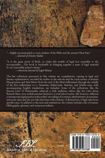 Law Collections from Mesopotamia and Asia Minor achterzijde