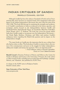 Indian Critiques of Gandhi achterzijde