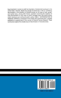 Discrimination in Financial Services achterzijde