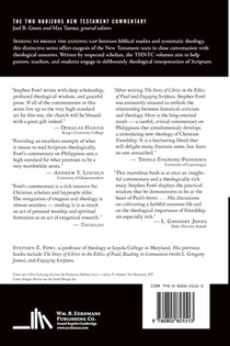 Philippians achterzijde