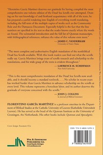 The Dead Sea Scrolls Translated achterzijde