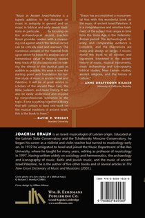 Music in Ancient Israel/Palestine achterzijde
