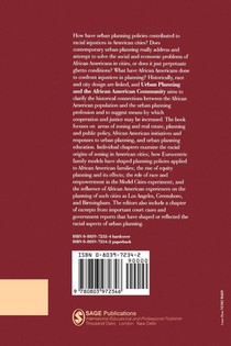 Urban Planning and the African-American Community achterzijde