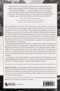 Californio Portraits achterzijde