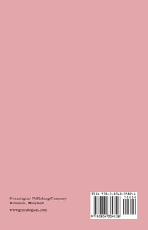 Marriages of Gibson County, Tennessee, 1824-1860 achterzijde