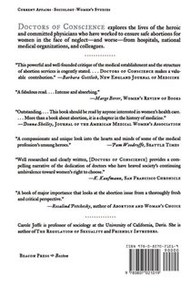 Doctors of Conscience achterzijde