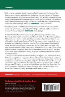 Myths of Demilitarization in Postrevolutionary Mexico, 1920-1960 achterzijde