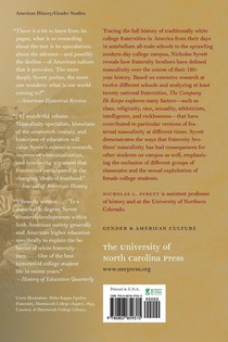 The Company He Keeps achterzijde