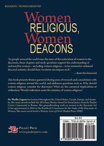 Women Religious, Women Deacons achterzijde