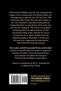 Fritz Leiber and H.P. Lovecraft achterzijde