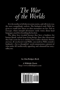 The War of the Worlds by H. G. Wells, Science Fiction, Classics achterzijde