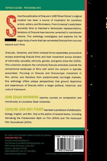 Draculas, Vampires, and Other Undead Forms achterzijde