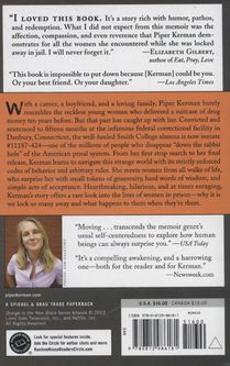 Orange Is the New Black (Movie Tie-in Edition) achterzijde