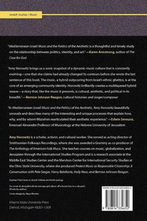 Mediterranean Israeli Music and the Politics of the Aesthetic achterzijde