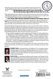 More Time for You achterzijde