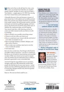 Unbeatable Resumes: Americas Top Recruiter Reveals What REALLY Gets You Hired achterzijde