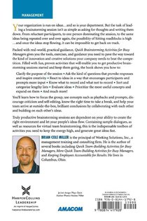 Quick Brainstorming Activities for Busy Managers achterzijde