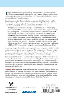 The Art of Social Selling: Finding and Engaging Customers on Twitter, Facebook, LinkedIn, and Other Social Networks achterzijde