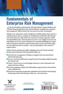 Fundamentals of Enterprise Risk Management achterzijde