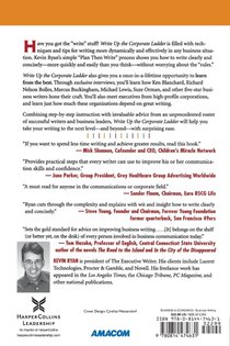 Write Up the Corporate Ladder achterzijde