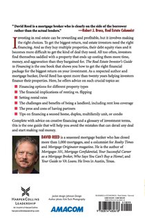 The Real Estate Investor's Guide to Financing achterzijde