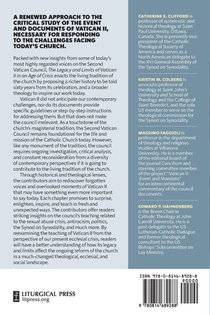 The Legacy and Limits of Vatican II in an Age of Crisis achterzijde
