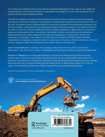 Construction Equipment Management achterzijde