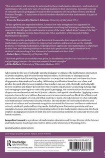 Culturally Specific Pedagogy in the Mathematics Classroom achterzijde