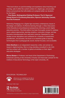 Rethinking Pedagogy for a Digital Age achterzijde