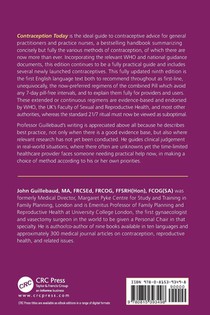 Contraception Today achterzijde