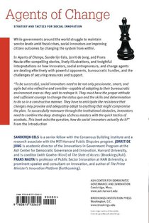 Agents of Change achterzijde