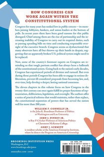 Is Congress Broken? achterzijde