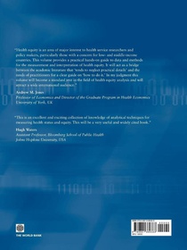 Analyzing Health Equity Using Household Survey Data achterzijde