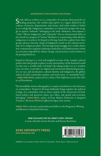 Steeped in Heritage achterzijde