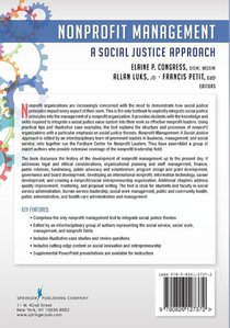 Nonprofit Management achterzijde